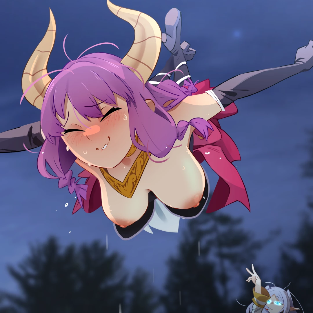 Khyle. - It's a bird! It's a plane! No! It's demon fucking titties!! 