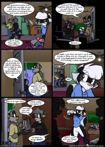 Eric W. Schwartz - "Sabrina Online: Frontlines & Backwoods" - page 16