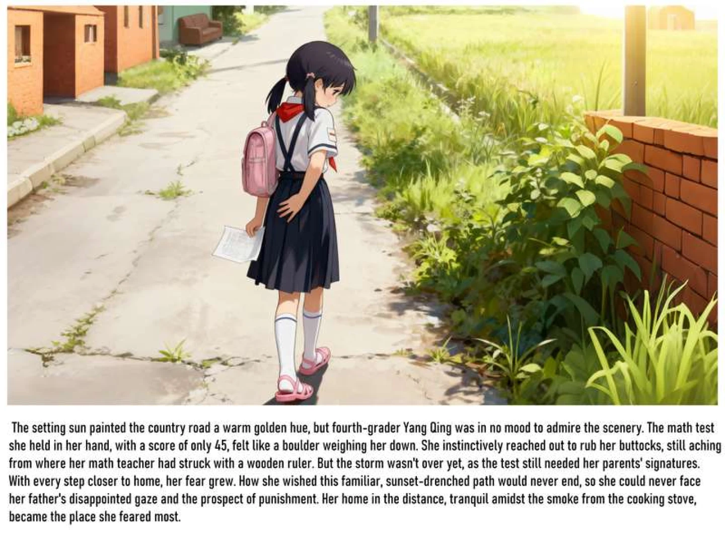 sccssc123 -  【连环画】Yang Qing goes home