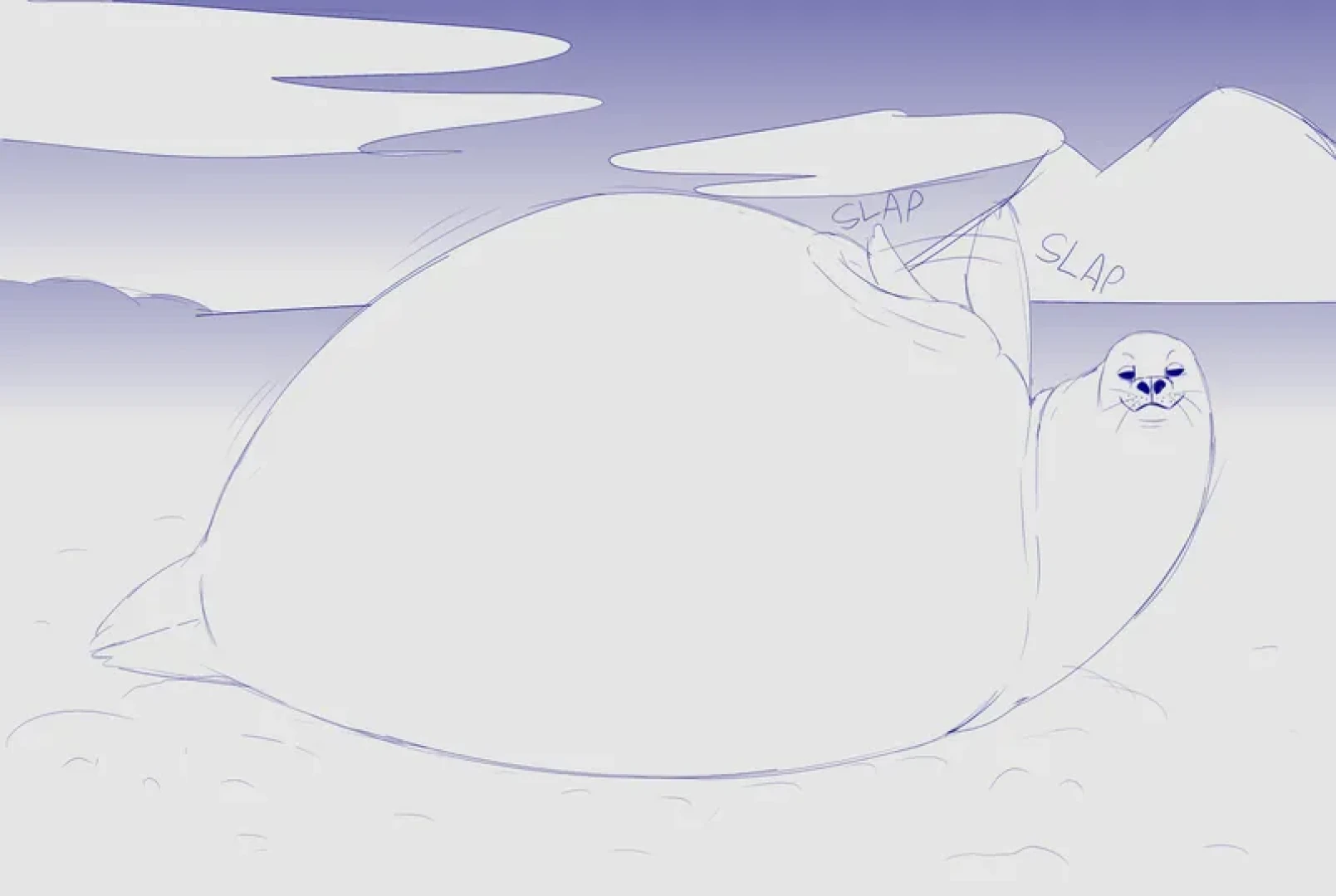 Rogeroart - That huge seal that just popped up on my timeline