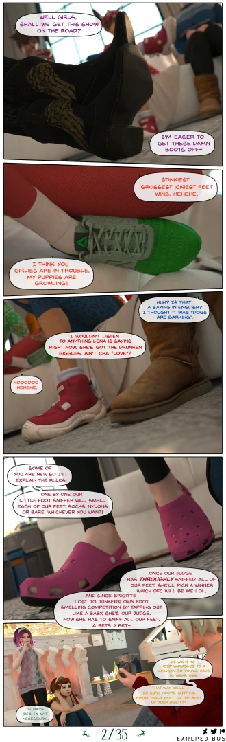 earlpedibus - A Christmas Tradition 4 [Comic - 150 Renders]