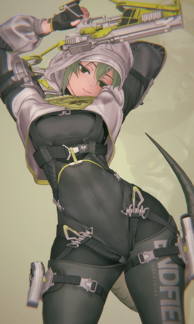 Giddora - Fluorite - sexy pose
