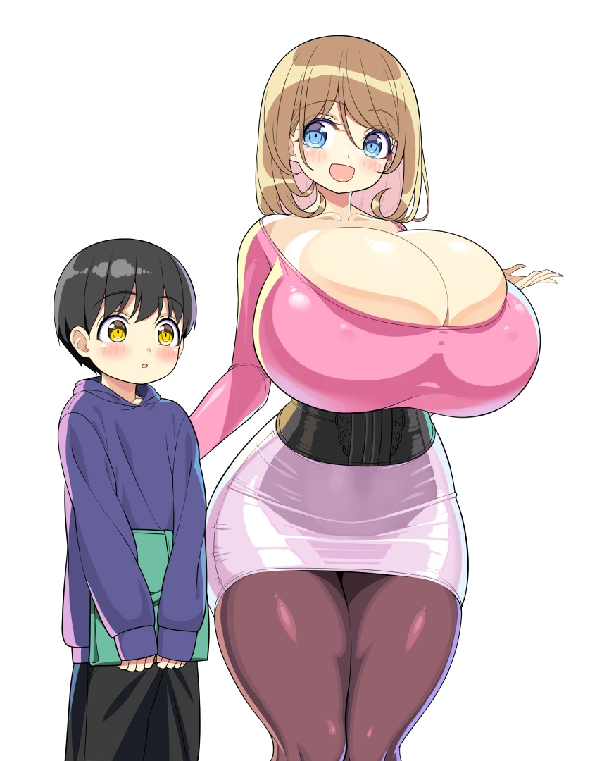 shuz(しゅーじ) - はづきおねーさんイラストエフェクト背景なし高画質版