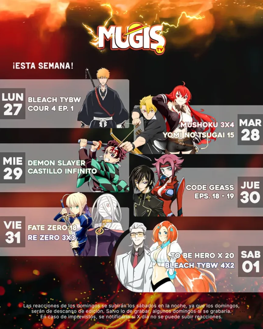 MUGIStv - Calendario!