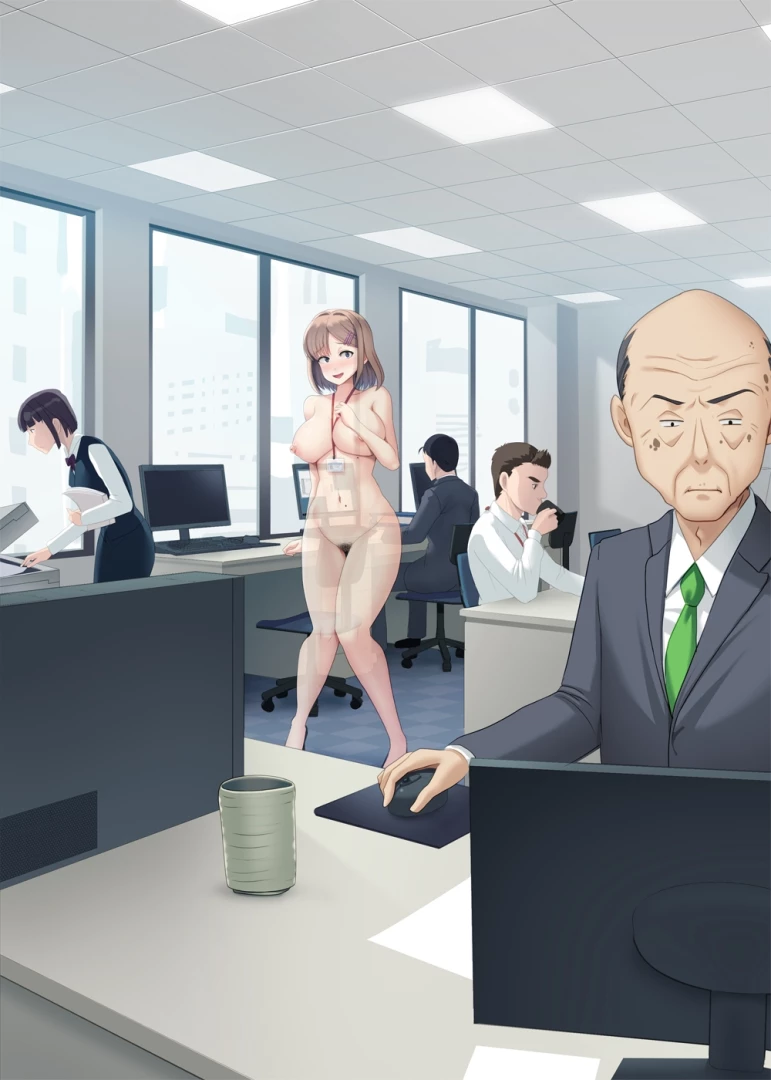 udonko3 - 【先行公開】透明人間になるOLさん（2枚目～4枚目の一部） — page 1
