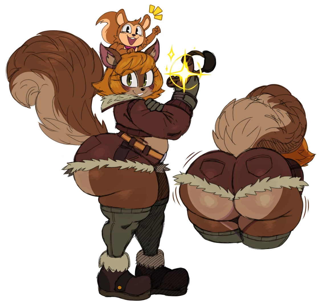 sssonic2 - Doreen the Squirrel