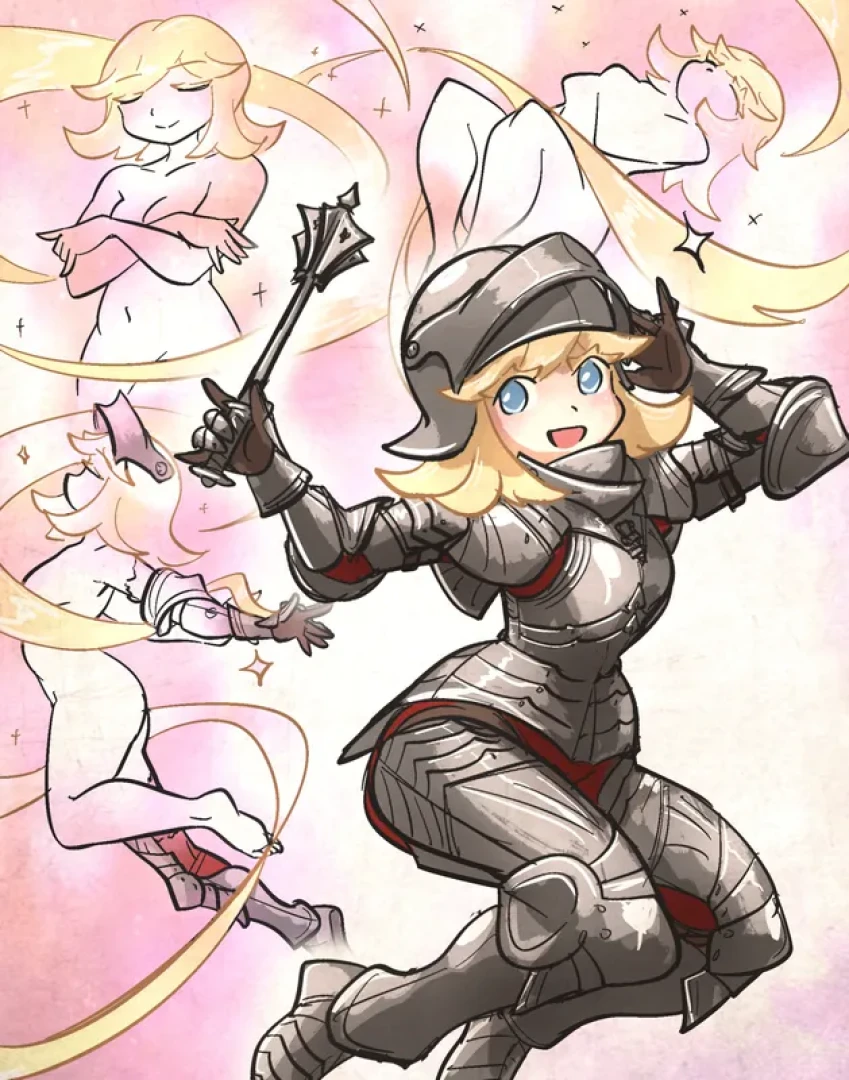 OrdoMediare - I bet you armour-loving boys and girls have all dreamed of having a magical girl transformation at least once.