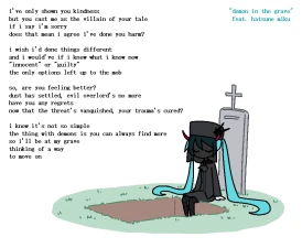 nomnomnami - NEW SONG: demon in the grave (feat. Hatsune Miku)