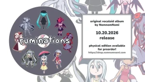 nomnomnami - my first vocaloid album is officially announced~