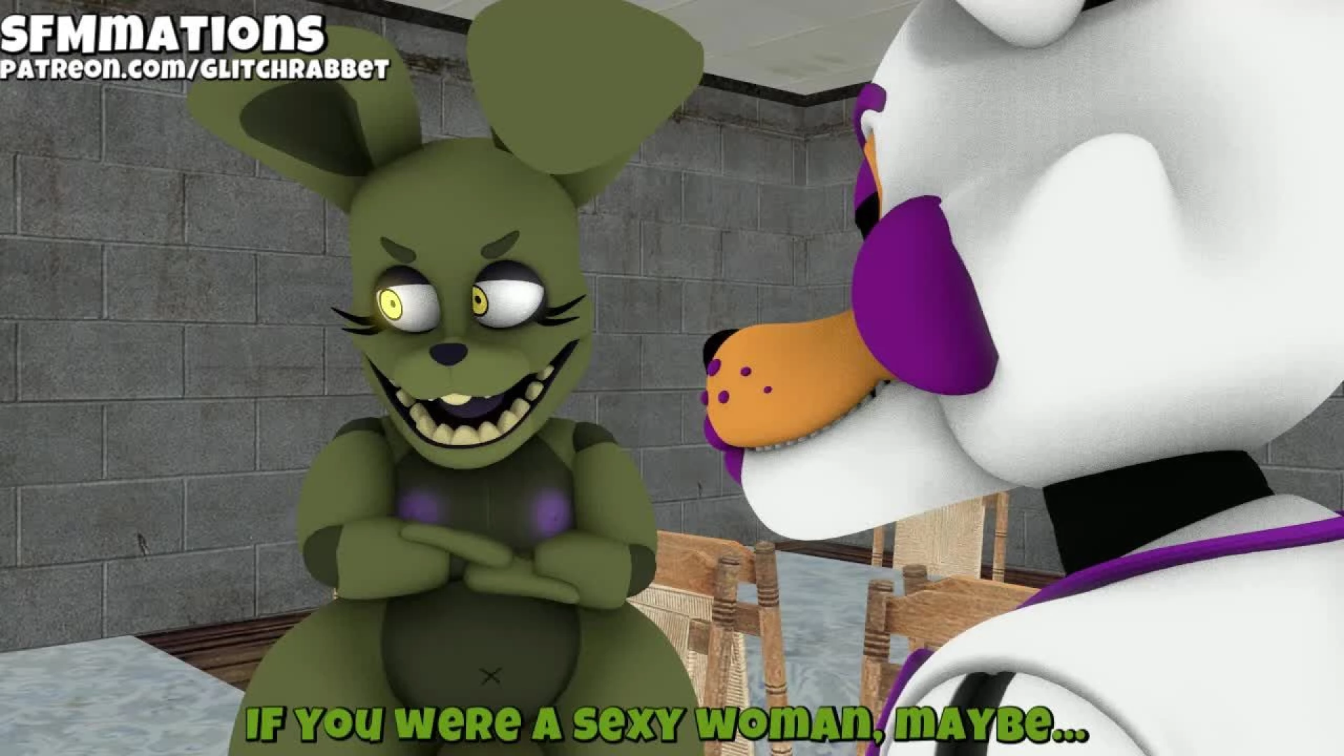 GlitchRabbet - "Just a kiss" W.I.P 1