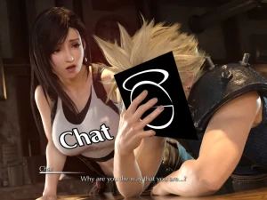 neroxliv - [WIP] A Warning (and peek) About The Next Cloud and Tifa Comic
