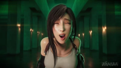 aznyan07 - Tifa loves being on top♡(Short 3DAnimation) part 3