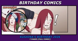 Erogakure - Kushina's Birthday 2026 Pages 1 - 7 [Full Comic]
