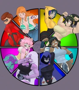 Evil Racoon - Color Wheel