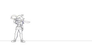 Shrekzilla, GiftedFire, & SniperSnake204 - Ryuko Nerida (Inacmaster) Rough Animation