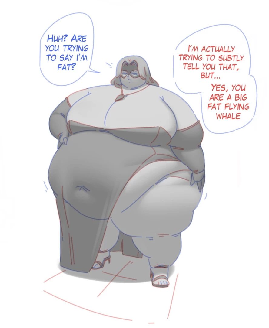 ekusupanshon - Mandy too strong to notice her weight gain