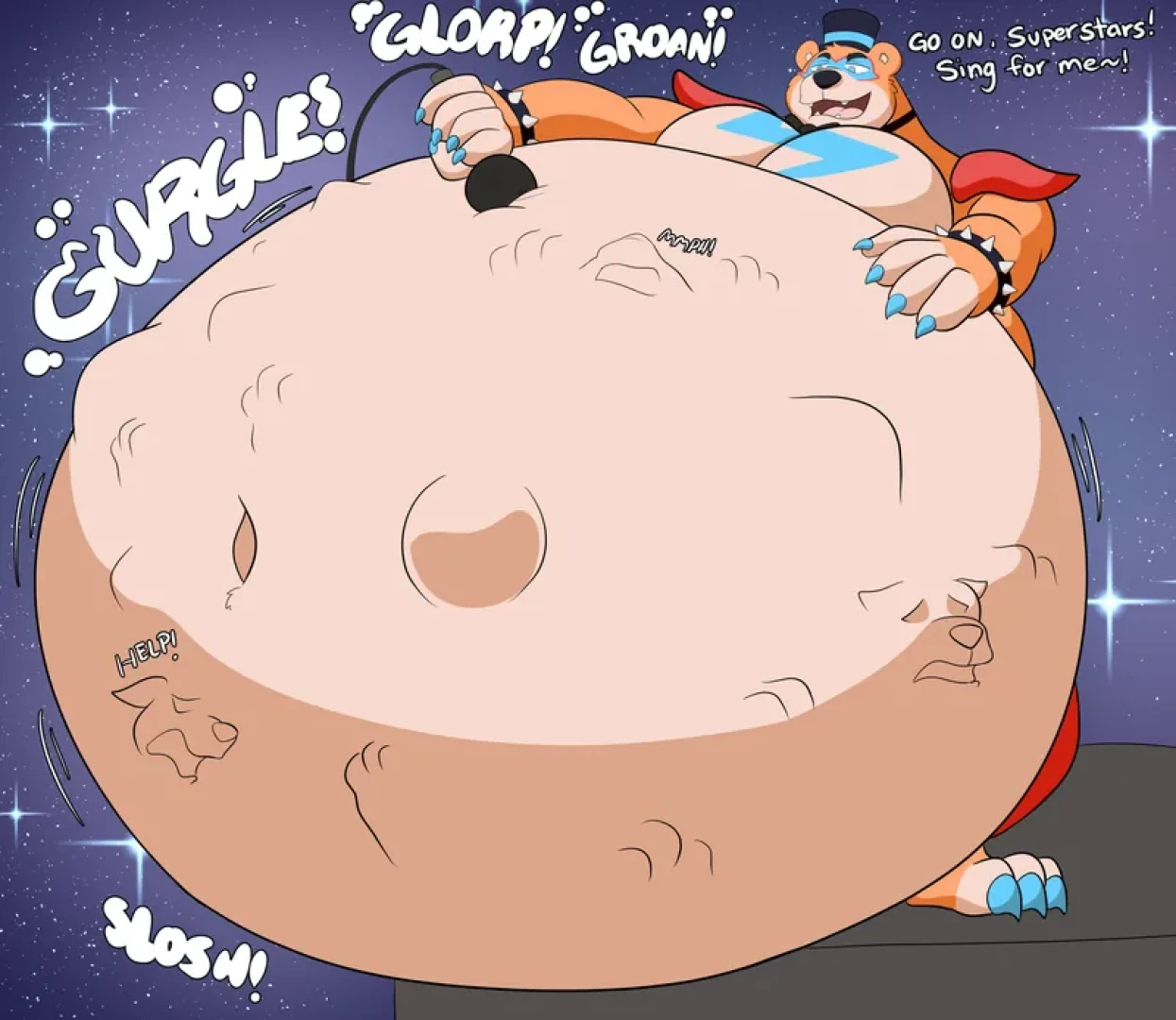TorkumaTigburr - Glam Freddy's Background singers