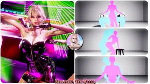 RealGoodStuffPro - Midnight Heat｜Free RGS Exclusive Poses 006-014