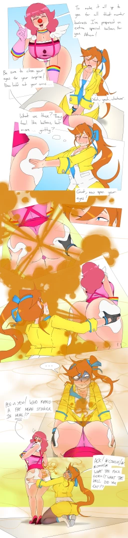 Lazei - Geiru Toneido's Whoopie Cushion Prank Request Sketch