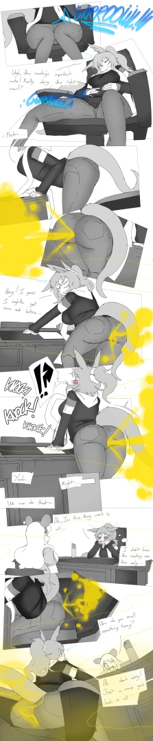 Lazei - Sheila Blowing out her Office Commission