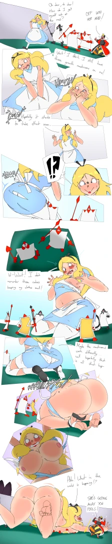 Lazei - Alice in Wonderland Gassy Ending Request Sketch