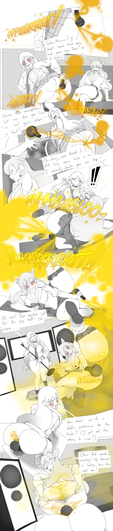 Lazei - Marin and Akari's Gassy Karoke Session Commission