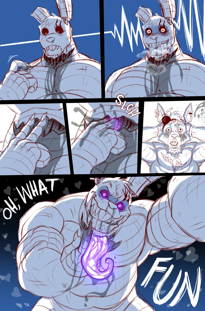 KiddieJay - (TW/robot gore) "Playing Rough" page 2/6