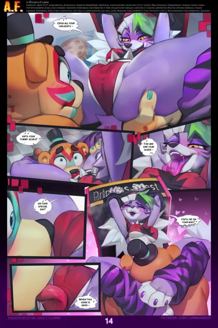 Jzz - A.F. (Roxanne Wolf x Glamrock Freddy) - Page 14/45
