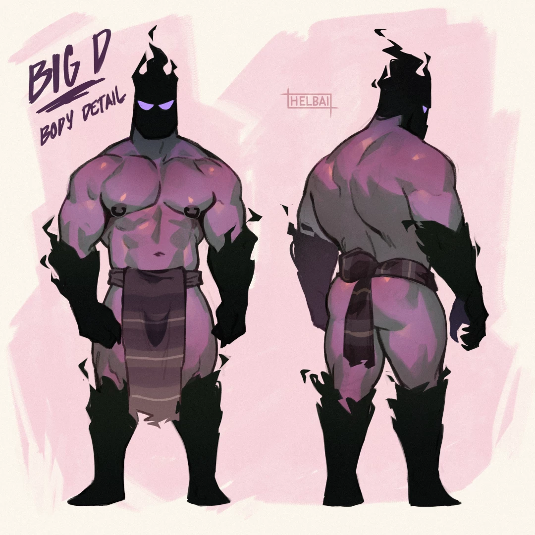 helbram - Big D body   (NSFW)