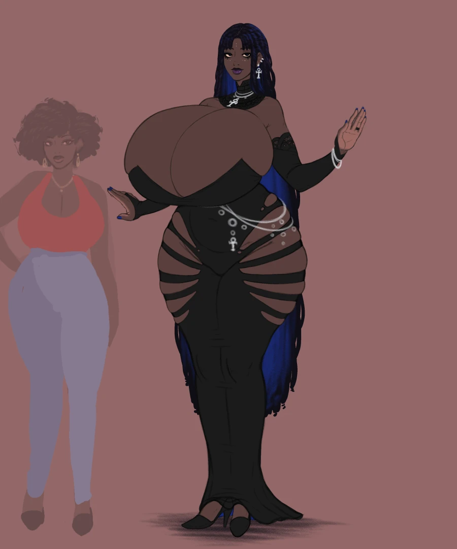Franktonius - Shani's Mom "Gothification/ Sorceressfication" Reality Warp WIP