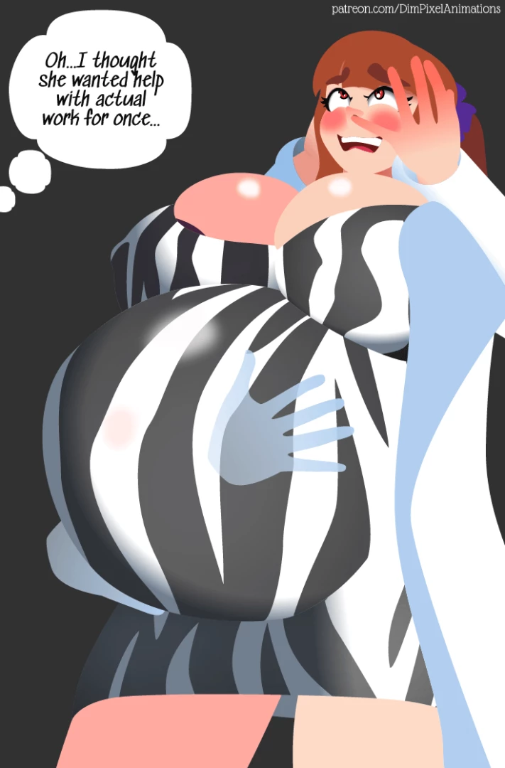 DimPixelAnimations - Rive Experiments—Dr. Asagiri (262an OC) Belly Rub Animations