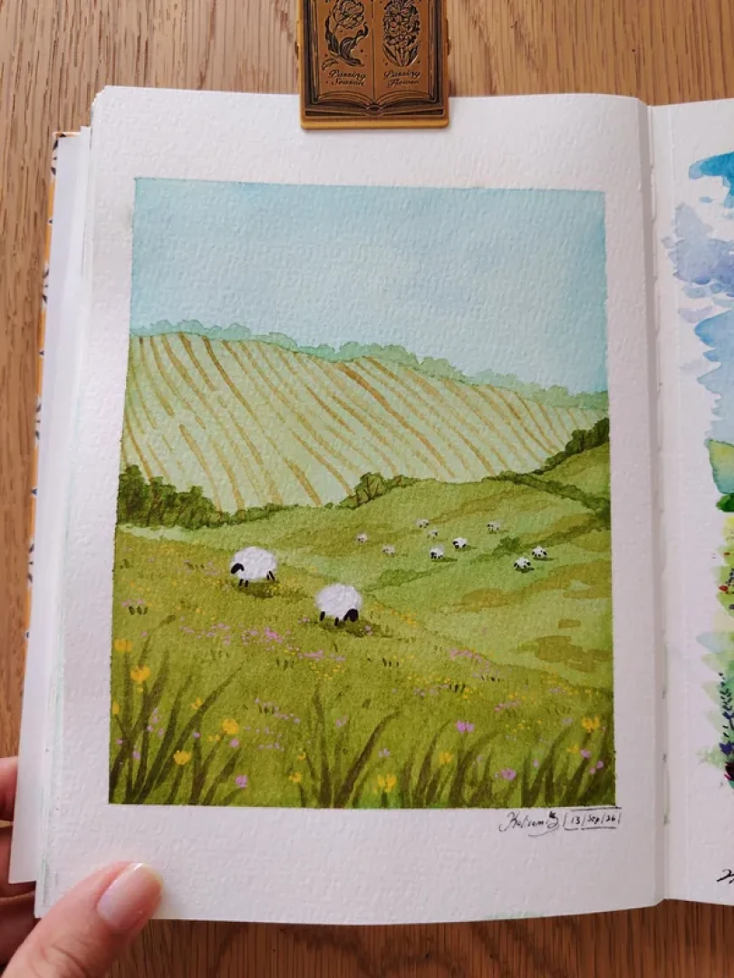 Kalisami - Watercolor collection | September — page 1