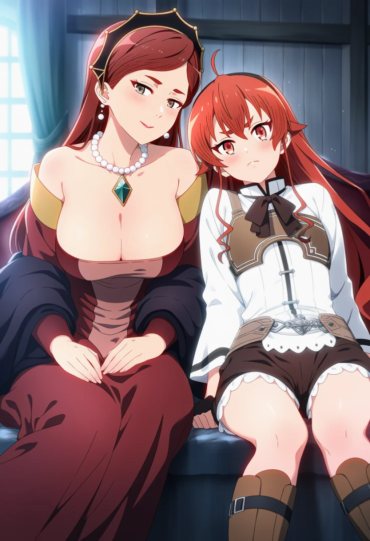Corudozera - [110pics] Hilda Boreas Greyrat x Eris Boreas Greyrat (ヒルダ・ボレアス・グレイラットxエリス・ボレアス・グレイラット) / Mushoku Tensei: Jobless Reincarnation (無職転生 ～異世界行ったら本気だす～)