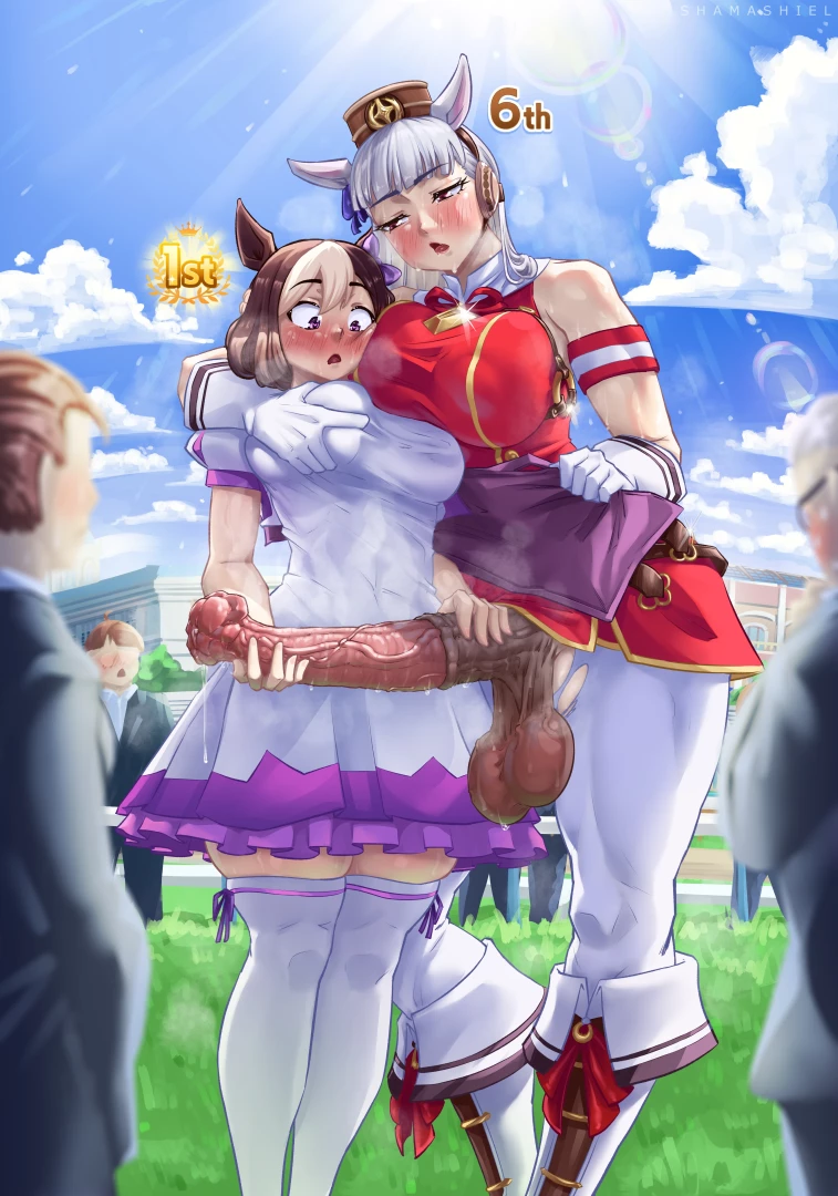 Shamashiel - Special Week and Futa Goldship! 1/2