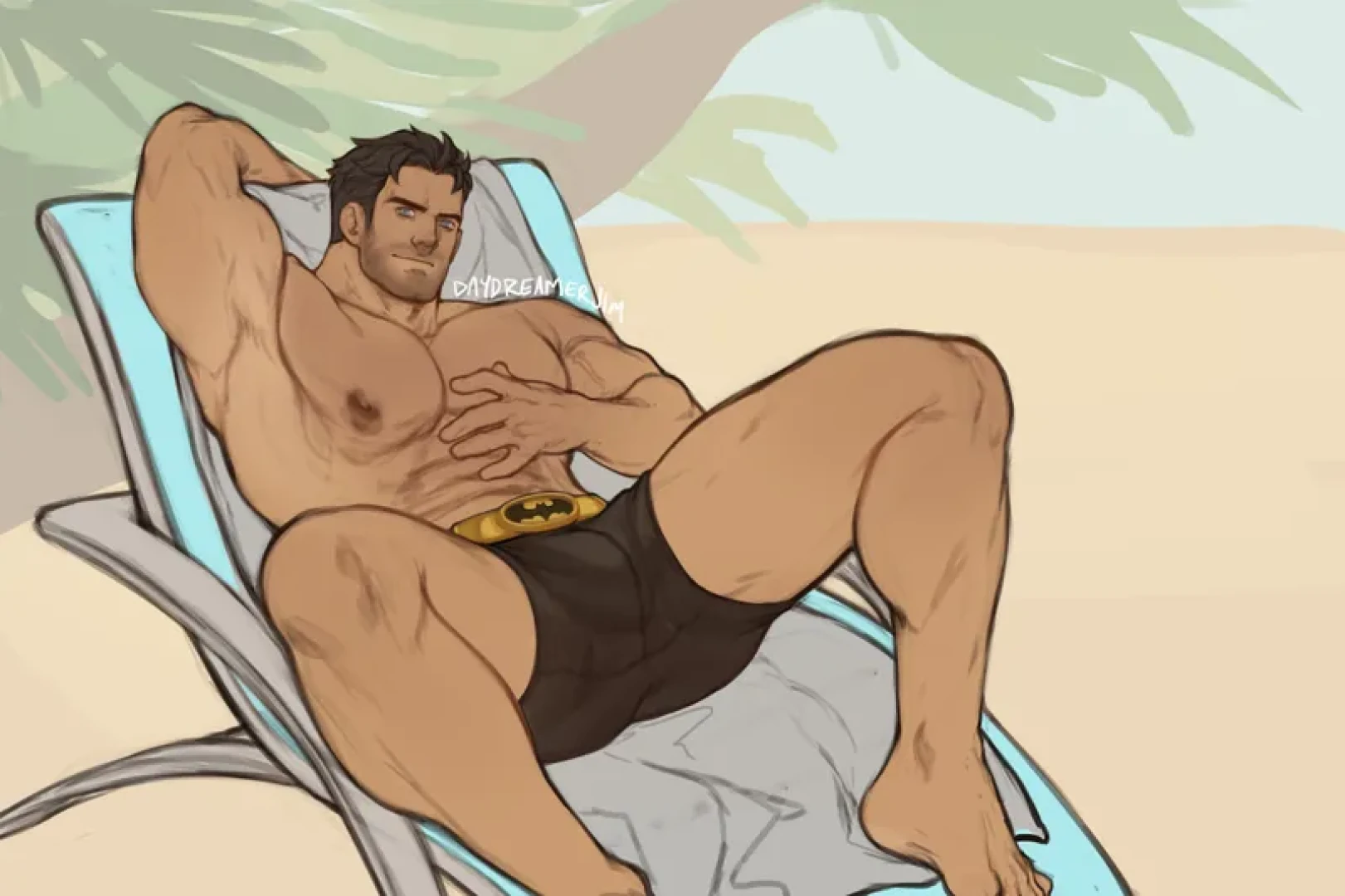DayDreamerJim - [WIP] Beach Bod Batman + Rick's Favourite Toy — page 1