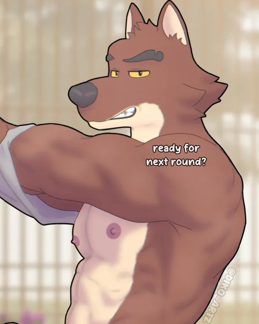 Diko_artz - Morning with Mr.Wolf — page 1