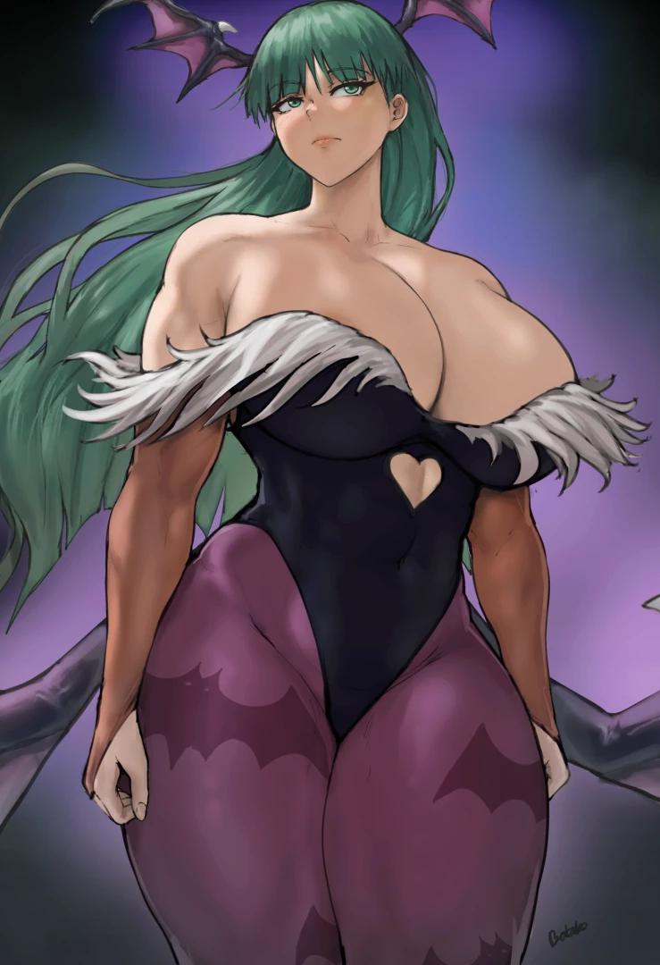 batakoart - Morrigan Aensland (Muscular)