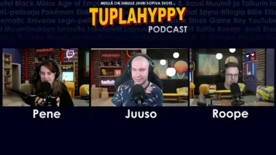 Tuplahyppy - Penerant kangasmerkeistä ja lasten soseruuista