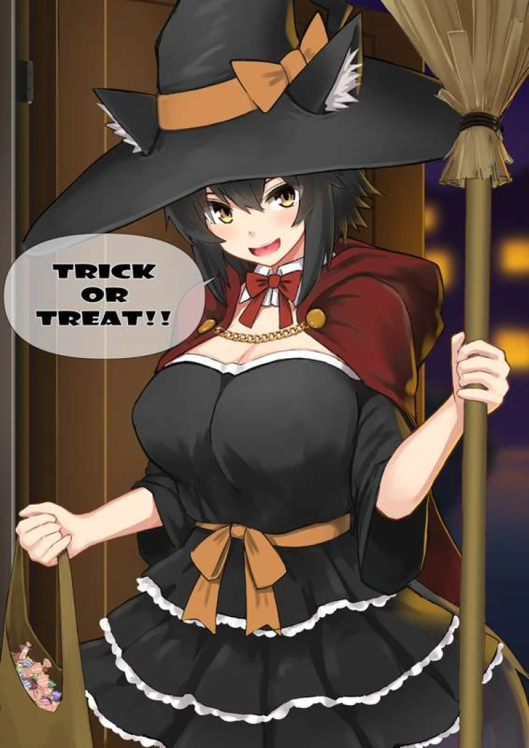 よこすじこよーて - ハロウィンイラスト
