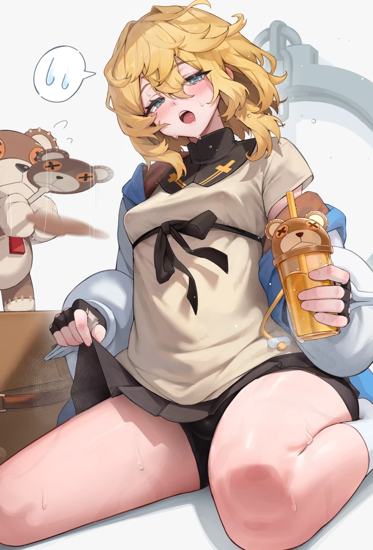 hakusyokuto - おつかれブリジット差分＋限定公開イラスト — page 1