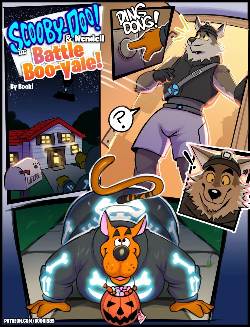 Booki985 - Scooby Doo & Wendell in: Battle Boo-yale! (P-Wing Tier comic) 