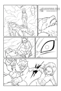 Locofuri@ - C18 vs Sousha - Lineart 02