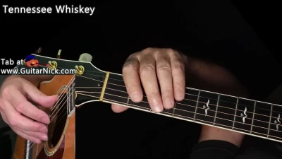 GuitarNick - "Tennessee Whiskey" (Chris Stapleton) - Easy Version - Printable PDF Tab/Sheet