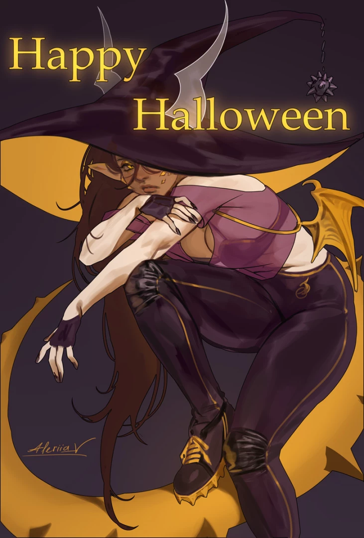 lerapi - my OC V Halloween