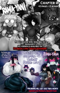 thegoldensmurf - Ramia-Yana Ch18 Public Release + Malhory Plush Campaign starts now!