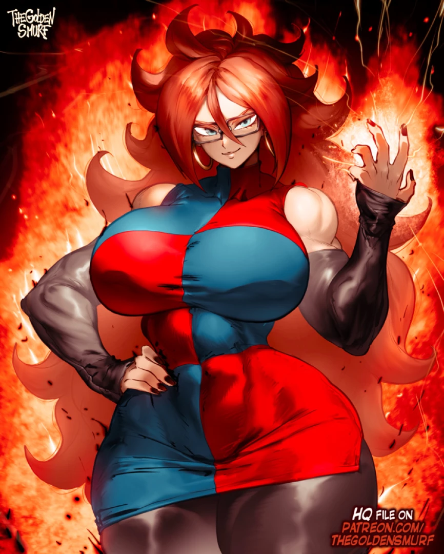 thegoldensmurf - Android 21 (Dragon Ball) - LQ jpg