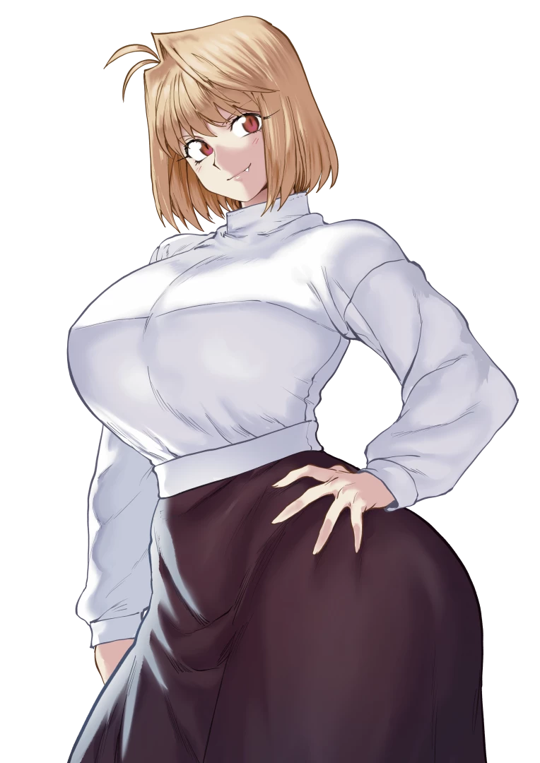 thegoldensmurf - OG Arceuid & Remake Arceuid (Tsukihime) - HQ png
