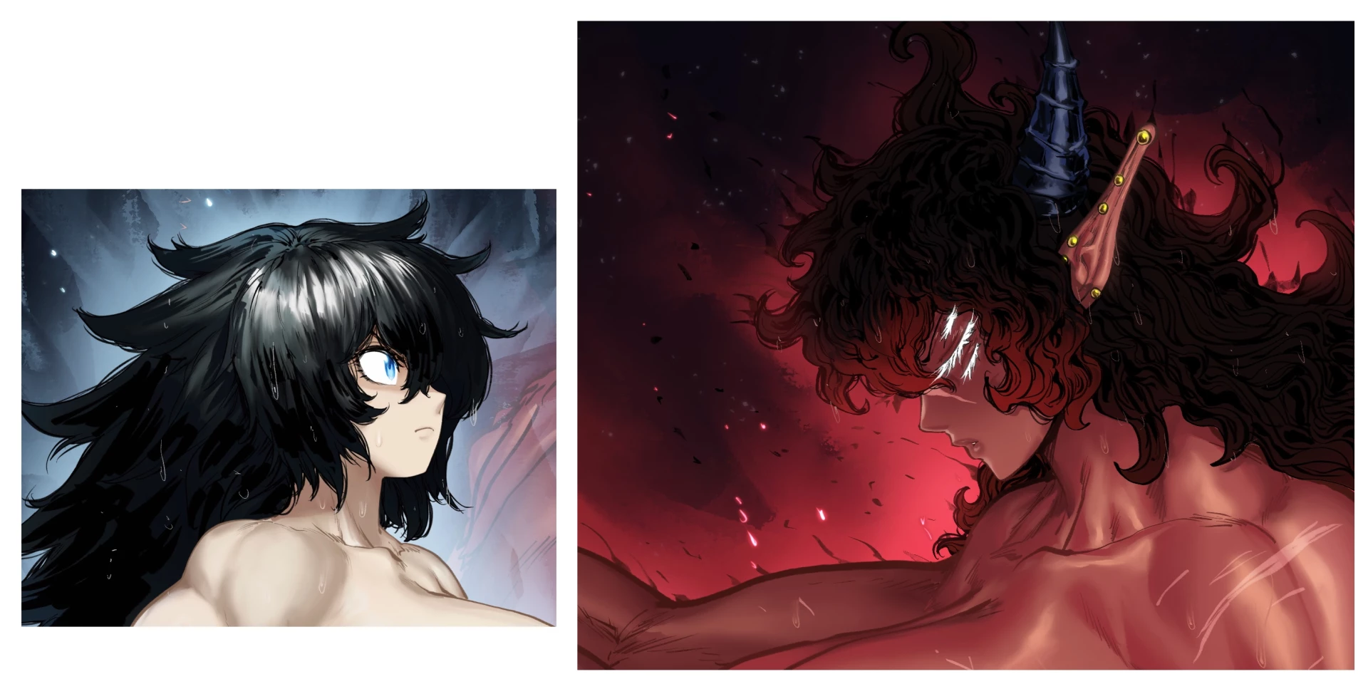 thegoldensmurf - [NSFW] Nude Sharmeela & Tsunagumo (Ramia-Yana) - HQ png