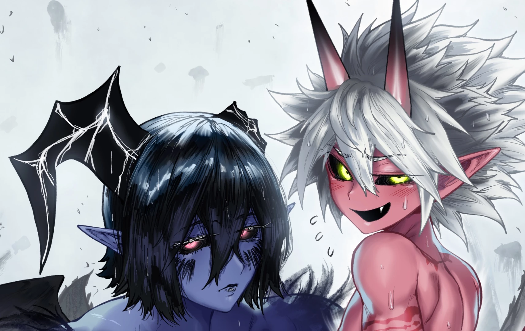 thegoldensmurf - [NSFW] Nude Kurkila & Nhimp (Ramia-Yana) - HQ png