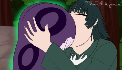 TheFudgeman - Fubuki Slurps a Snek lady